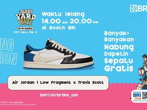 Banyak-banyakan Nabung Bisa Dapat Sneakers? Cek Promo BRI di USS Yard Sale