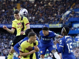 Chelsea Vs Burnley: The Blues Diimbangi 10 Pemain The Clarets 2-2