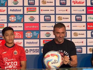 Jelang Duel Bali United Vs Persija, Thomas Doll Bertekad Curi Poin di Dipta