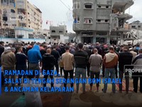 Video: Ramadan Di Gaza, Salat Di Tengah Ancaman Bom Israel & Kelaparan