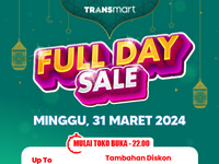 Transmart Full Day Sale Datang Lagi, Ada Diskon Gede-gedean 50% + 20%