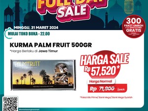 Beli Kurma di Transmart Full Day Sale, Dijamin Murah Meriah!