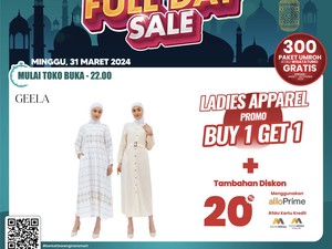 Baju Baru Buat Lebaran Banjir Diskon di Transmart Full Day Sale!