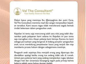 Yayasan Penyalur Suster Pengasuh Anak Aghnia Punjabi Buka Suara