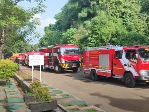 Proses Pendinginan Gudang Munisi Kodam Jaya Selesai, Damkar Pulang
