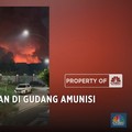 Detik-detik Ledakan di Gudang Amunisi