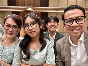 Pesan Perpisahan Putra Sulung di Pemakaman Hilbram Dunar