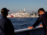 LCS Panas, Kapal Patroli China Semprot Meriam Air ke Kapal Filipina