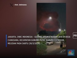 Ledakan Gudang Amunisi TNI di Gunung Putri: Tidak Ada Korban Jiwa