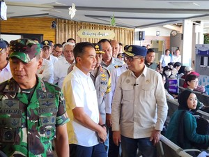 Menhub Budi Karya Tinjau Stasiun Bandung, Cek Kesiapan Arus mudik