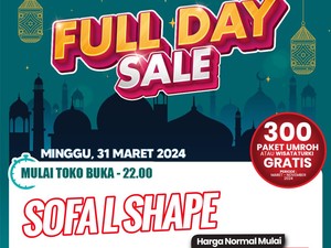 Beli Sofa Bisa Hemat Rp 2 Juta di Transmart Full Day Sale