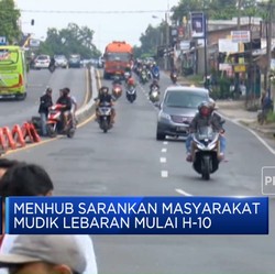 Video: Menhub Sarankan Masyarakat Mudik Lebaran Mulai H-10