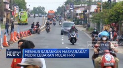 Video: Menhub Sarankan Masyarakat Mudik Lebaran Mulai H-10