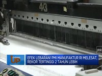 Video : Efek Lebaran! PMI Manufaktur RI Pecah Rekor
