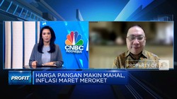 Video: Harga Pangan & Transportasi Bikin Inflasi RI Naik Hingga April