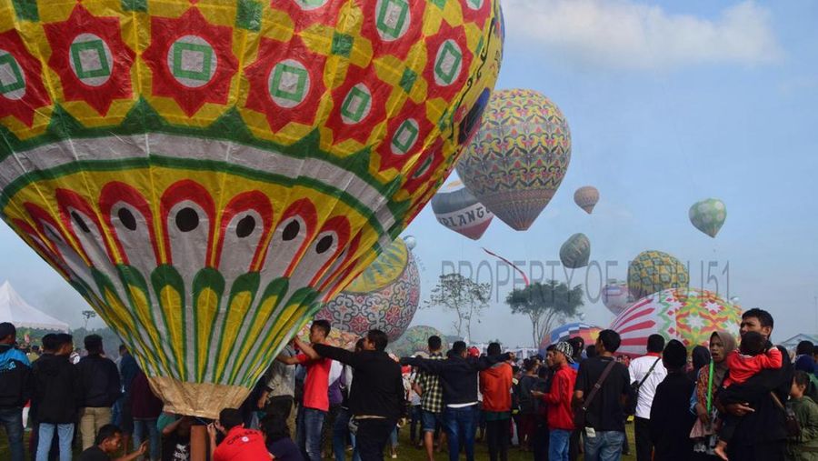 Festival Balon Udara hanya di Wonosobo dan Pekalongan. (Dok. Kemenhub)