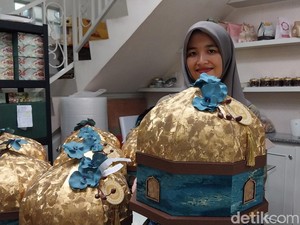Hampers Lebaran Bentuk Masjid Al Aqsa di Kota Malang Banyak Diburu