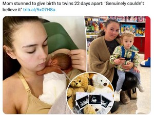 Viral Ibu Melahirkan Bayi Kembar Beda 22 Hari, Ada Cerita Sedih di Baliknya