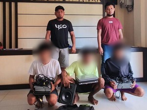 Ironi 4 Pelajar di Jayapura Pesta Miras di Sekolah Lalu Gasak 25 Laptop