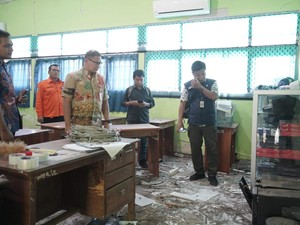 Gerak Cepat Dindik Jatim Tangani Sekolah Rusak di Bawean Pascagempa