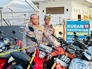 Polisi Bubarkan Balap Liar di Jalan Bandang Makassar, 3 Motor Diamankan