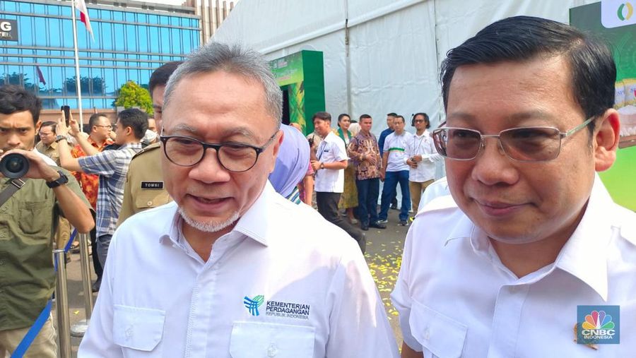 Menteri Perdagangan (Mendag) Zulkifli Hasan. (CNBC Indonesia/Martyasari Rizky)