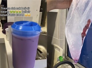 Ngeri! Es Buat Buka Puasa Ini Ternyata Berisi Bangkai Cicak