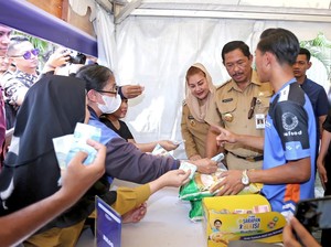 Pemkot Semarang Gelar Tebus Murah Sembako, Warga: Sangat Membantu