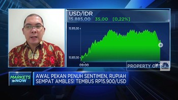 Video: Rupiah Sempat Tembus Rp 15.900/USD, Ini Biang Keroknya!