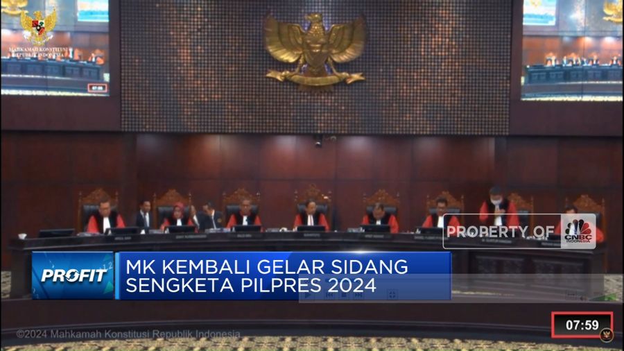 Sidang Sengketa Pilpres, Timnas AMIN Hadirkan 12 Saksi & 7 Ahli(CNBC Indonesia TV)