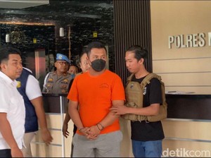 Potret Michael Driver Penodong Wanita Kini Berbaju Tahanan dan Diborgol