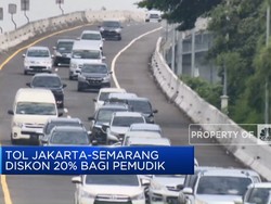 Video: Tol Jakarta-Semarang Diskon 20% Bagi Pemudik