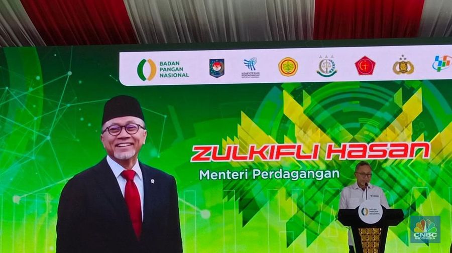 Zulkifli Hasan (CNBC Indonesia/Martyasari Rizky)