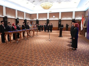 Gubernur BI Lantik 6 Pimpinan Baru, Ini Daftarnya