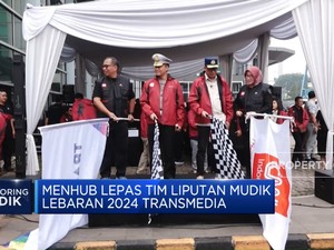 Video: Menhub Lepas Tim Liputan Mudik Lebaran 2024 Transmedia
