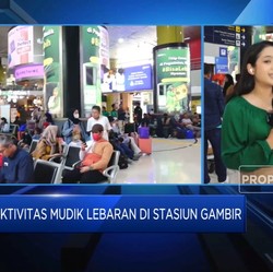 Video: Aktivitas Mudik Lebaran di Stasiun Gambir