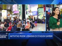 Video: Aktivitas Mudik Lebaran di Stasiun Gambir