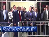 Video : Donald Trump Bayar Jaminan USD 175 Juta Dalam Kasus Penipuan