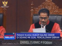 Video: Kuasa Hukum Saling Sindir di Sidang MK Soal Pencalonan Gibran