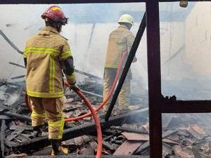 Rumah Warga Gondangan Ludes Terbakar, 2 Motor Ikut Hangus