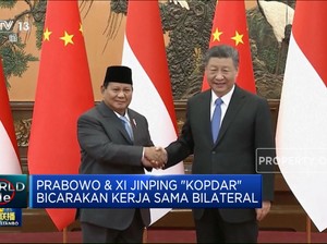  Prabowo Sambangi Xi Jinping, Bicara Kerja Sama Bilateral