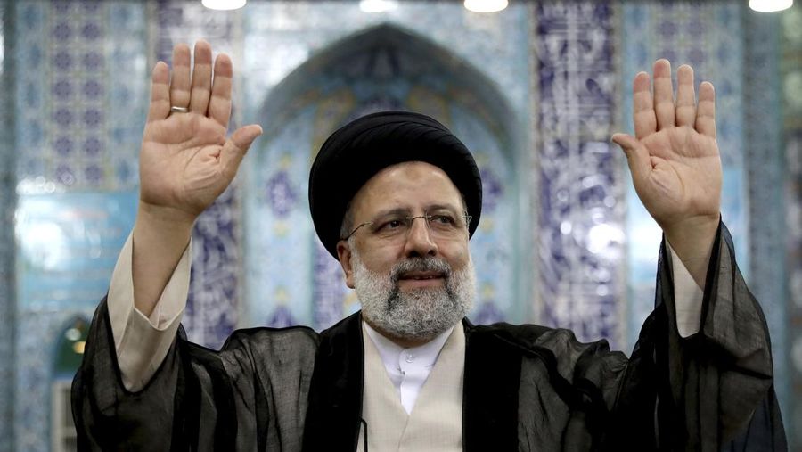 Presiden Iran Ebrahim Raisi. (AP/Ebrahim Noroozi)
