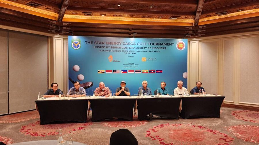 Press Conference The Star Energy CASGA Golf Tournament. (Dok. Transvision)