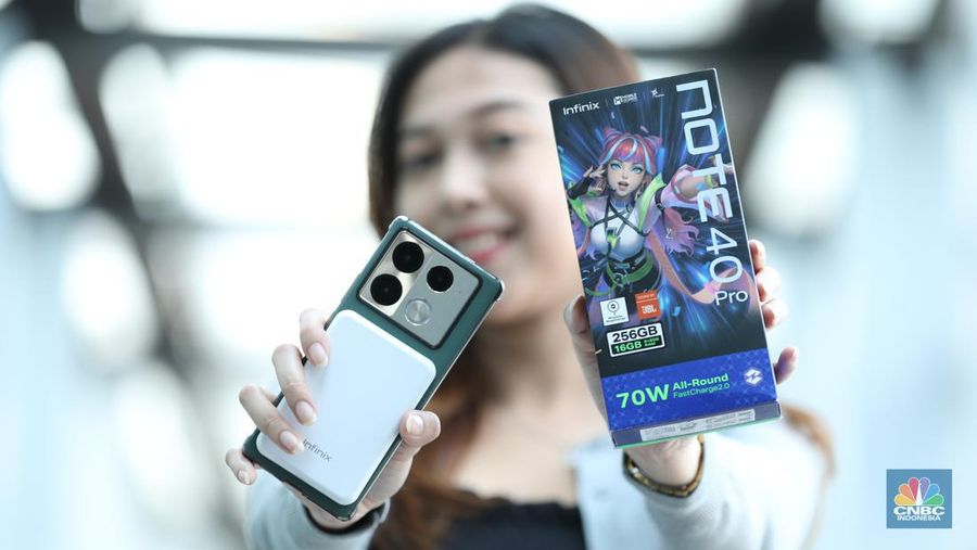 Profil Infinix NOTE 40 Pro (CNBC Indonesia/Tri Susilo)