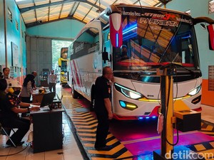 Hasil Uji Kelaikan Armada Bus Mudik di Cimahi dan Tasikmalaya