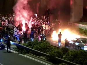 Israel Membara, Warga Demo Desak Pemerintahan Netanyahu Mundur
