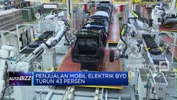 Video : Penjualan Mobil Elektrik BYD Turun 43 %