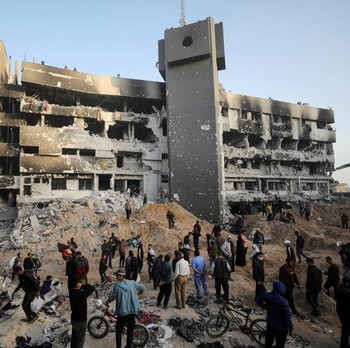 Miris! Potret Terbaru RS Al Shifa Hancur Lebur Dbombardir Israel