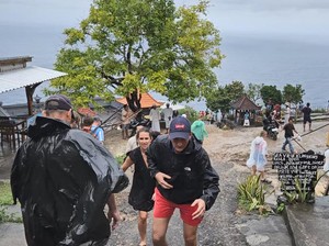 Polisi Tempatkan Pos Pengamanan Idul Fitri 1445 H di Pantai Kelingking