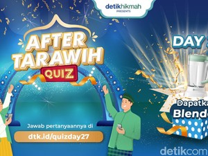 After Tarawih Quiz: Seruan sebagai Ajakan untuk Melakukan Ibadah Salat Disebut?